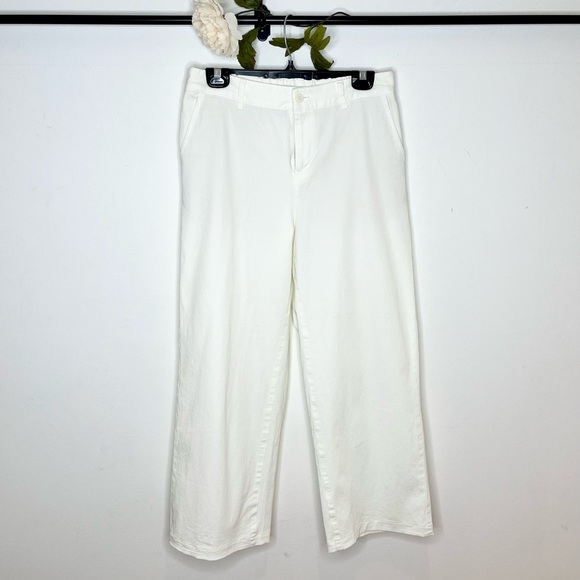 Muji Stretch Chino Wide Pants - Picture 6 of 11